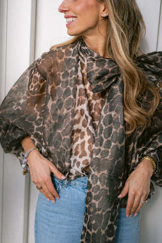 Lonny Blouse Leopard
