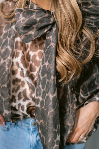 Lonny Blouse Leopard
