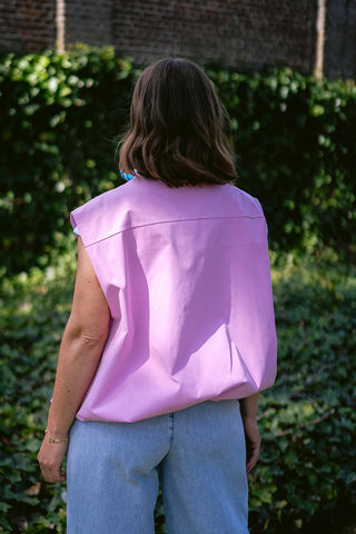 Lorina Gilet Pink