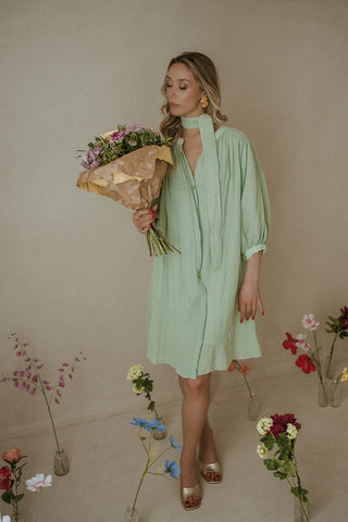 Lorine Dress Green