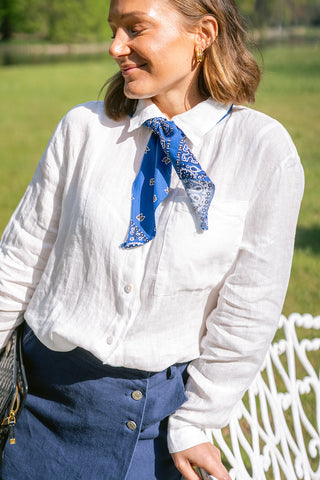 Louise Shirt White