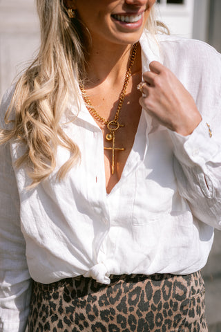Louise Shirt White