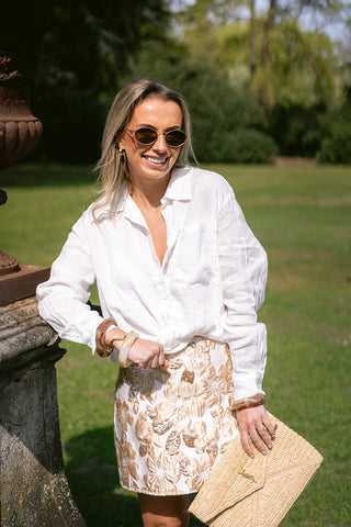 Louise Shirt White
