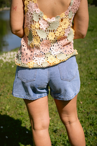 Lucy Short Light Blue
