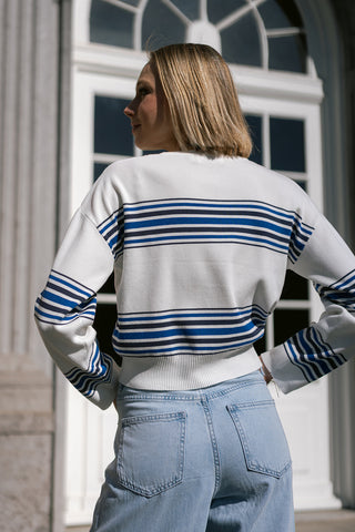 Lunoré Knit Blue