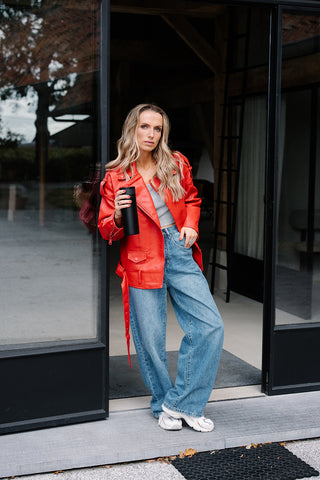 Mabel Jacket Red