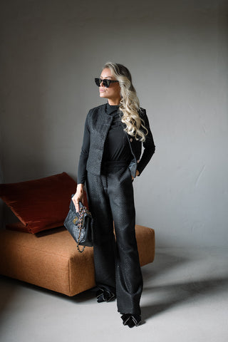 Madeleine Co-ord Black