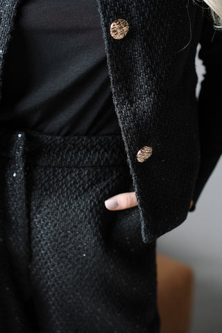 Madeleine Co-ord Black