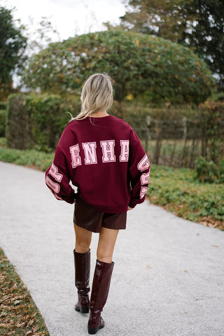Madeline Skort Burgundy