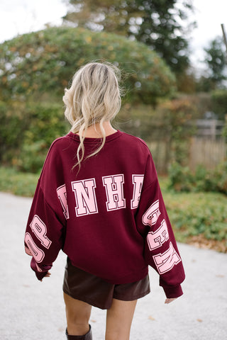 Madeline Skort Burgundy