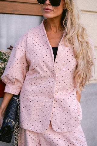 Maggi Set Pink Polkadot