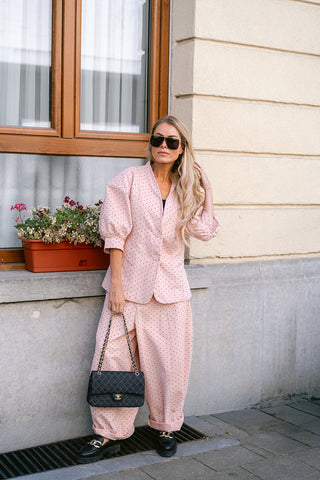 Maggi Set Pink Polkadot