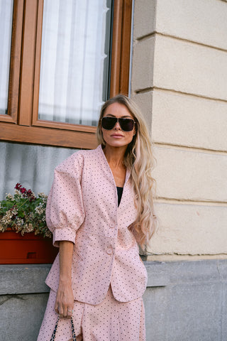 Maggi Set Pink Polkadot