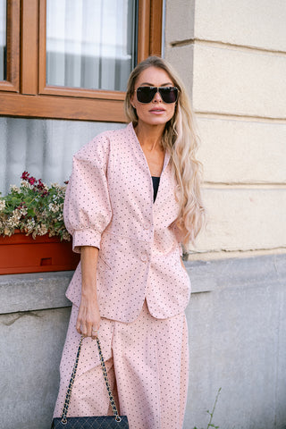 Maggi Set Pink Polkadot