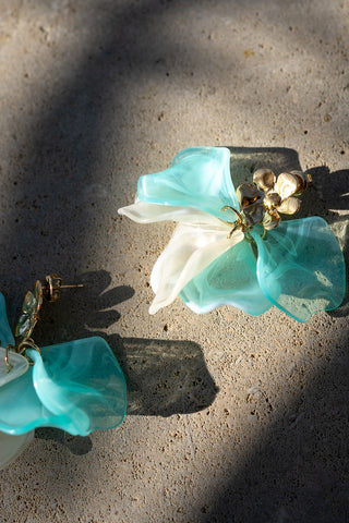 Magnoli Earrings Light Blue