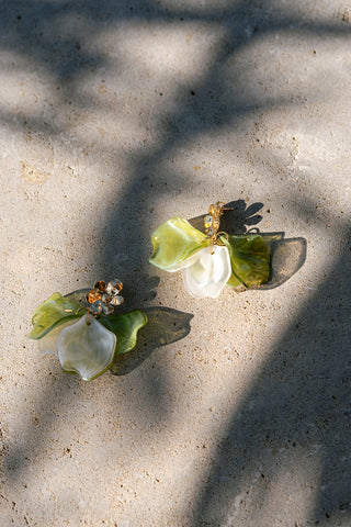 Magnoli Earrings Green