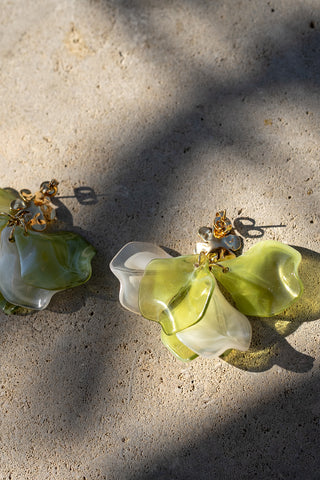 Magnoli Earrings Green