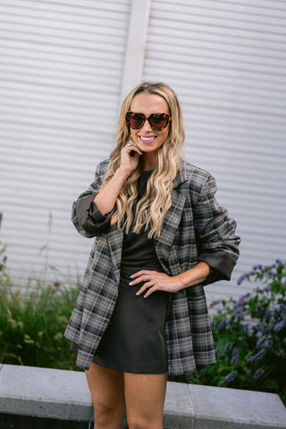 Mahogany Blazer Grey