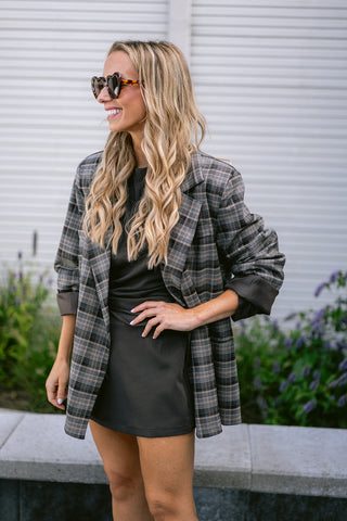 Mahogany Blazer Grey