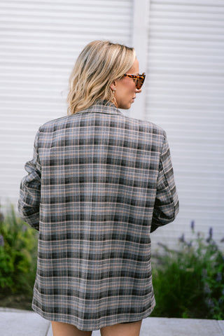 Mahogany Blazer Grey