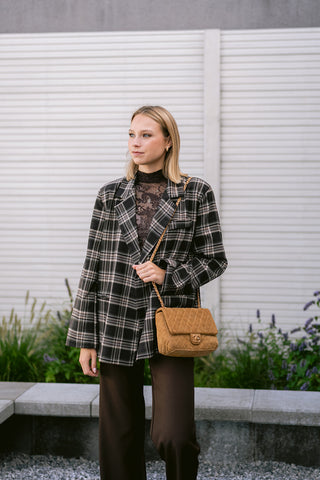 Mahogany Blazer Brown