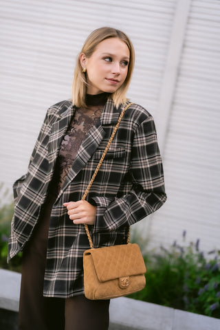 Mahogany Blazer Brown