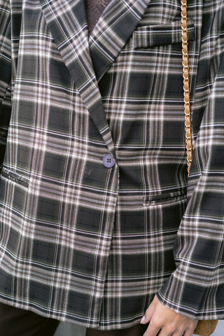 Mahogany Blazer Brown