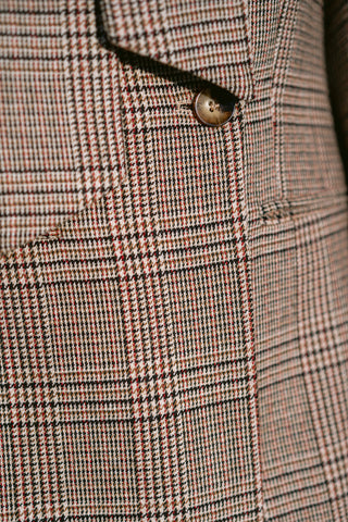 Marcelina Blazer with Scarf Beige