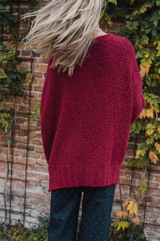 Maria Knit Bordeaux