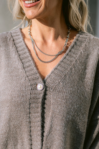 Mariette Cardigan Taupe