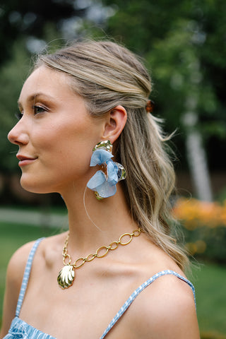 Marisse Earrings Blue