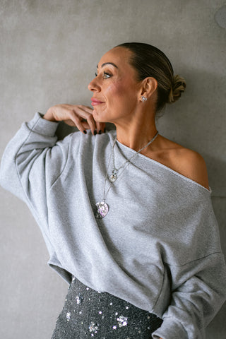 Mary Necklace Silver