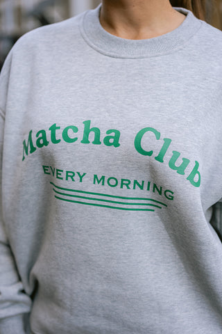 Matcha Sweater Grey