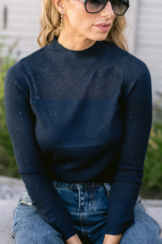 Matheus Knit Navy Blue