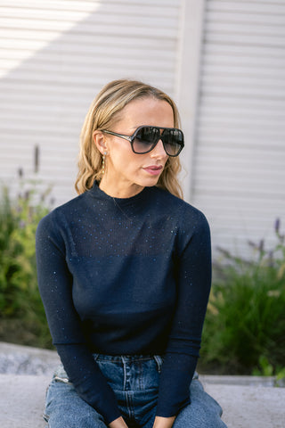 Matheus Knit Navy Blue