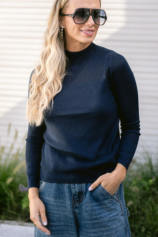 Matheus Knit Navy Blue