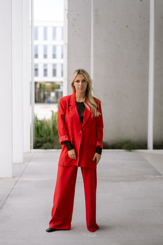 Maurice Suit Red