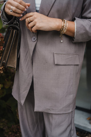 Maurice Suit Taupe