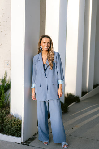 Maurice Suit Light Blue