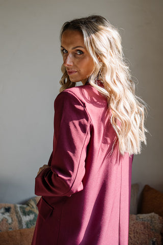 Maurice Suit Burgundy