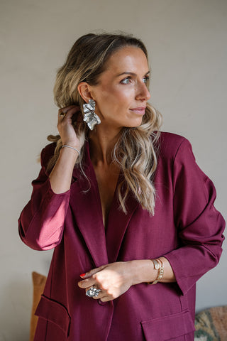 Maurice Suit Burgundy