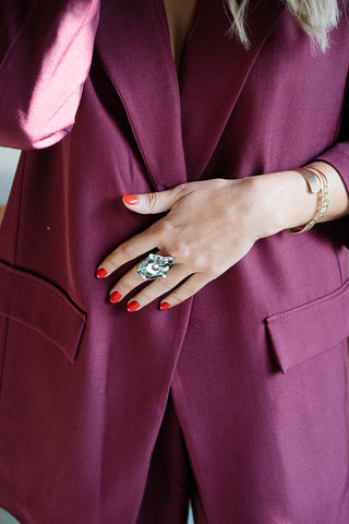 Maurice Suit Burgundy