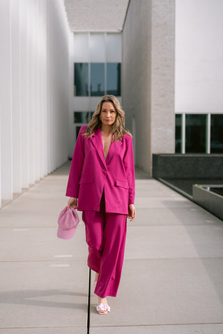Maurice Suit Fuchsia