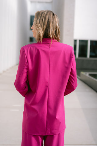 Maurice Suit Fuchsia