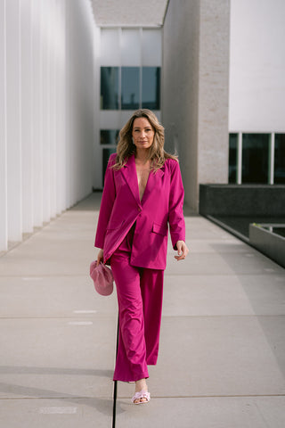 Maurice Suit Fuchsia