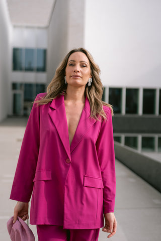 Maurice Suit Fuchsia