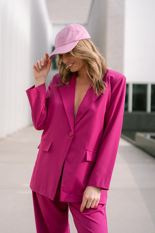 Maurice Suit Fuchsia