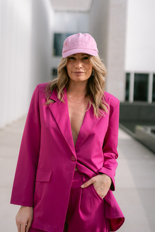 Maurice Suit Fuchsia