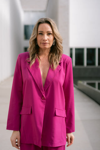 Maurice Suit Fuchsia