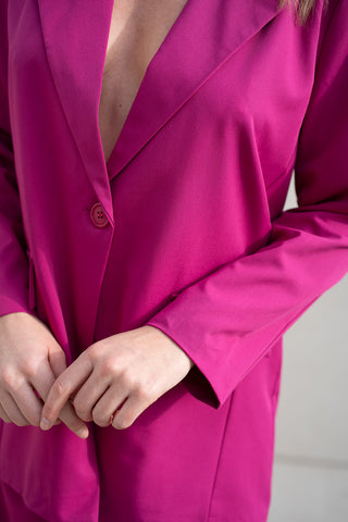 Maurice Suit Fuchsia